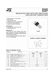 DataSheet BU806 pdf